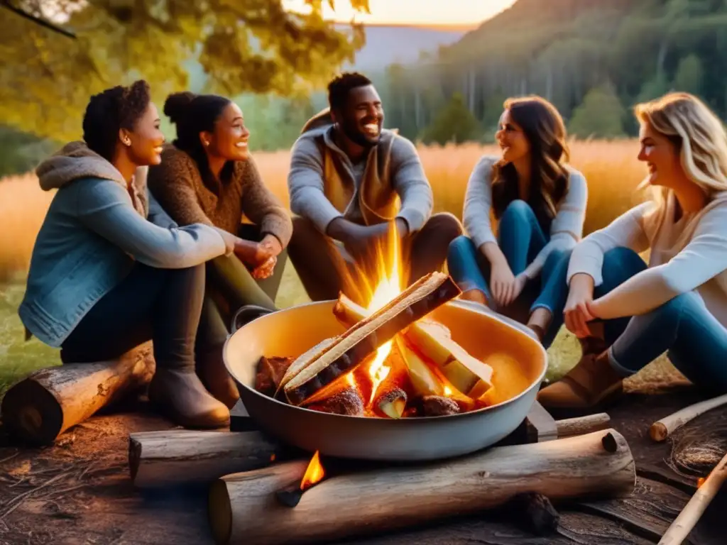 Campamento con amigos y deliciosas recetas para sorprender en la acampada