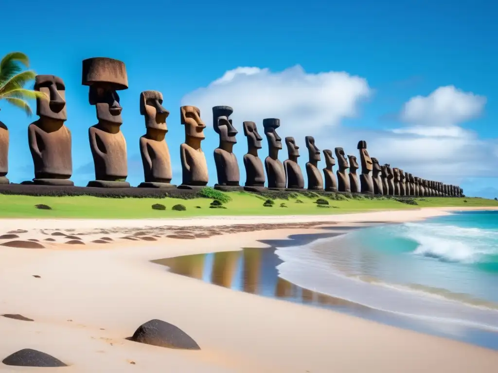 Descubriendo la magia de la Isla de Pascua: Un camping inolvidable en Anakena Beach