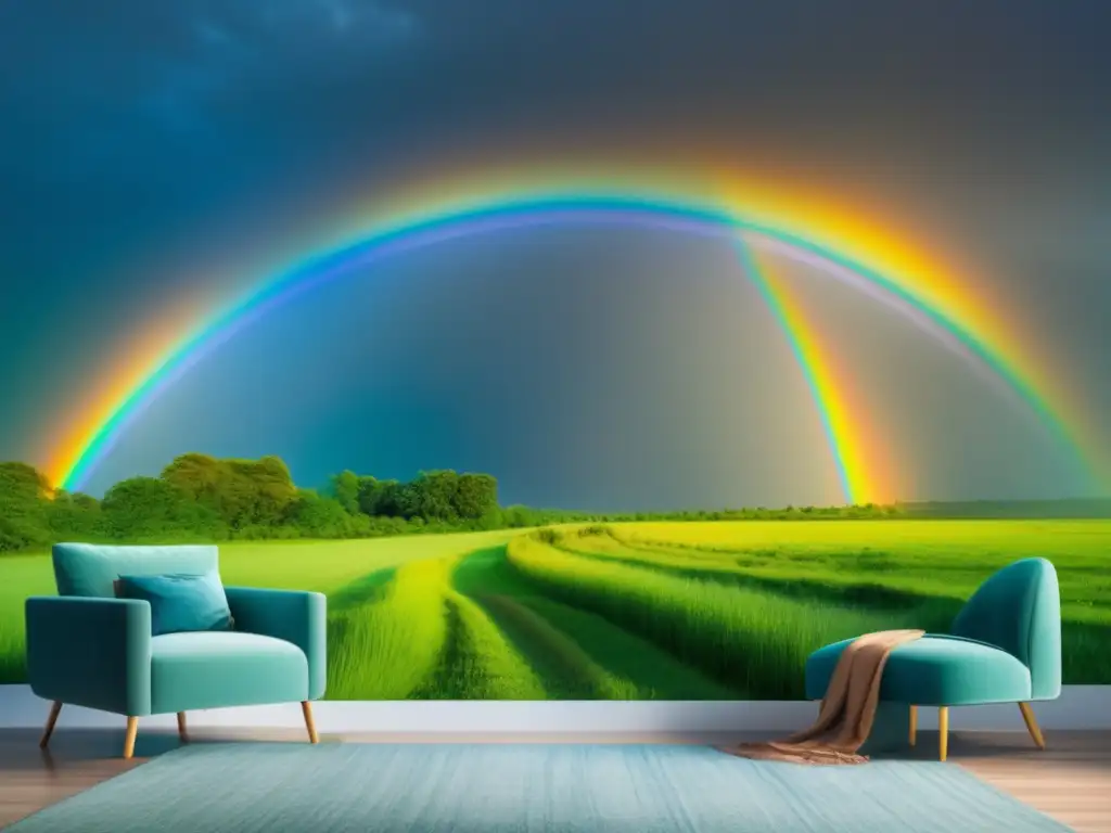 Fotografía del arco iris: captura colores naturaleza