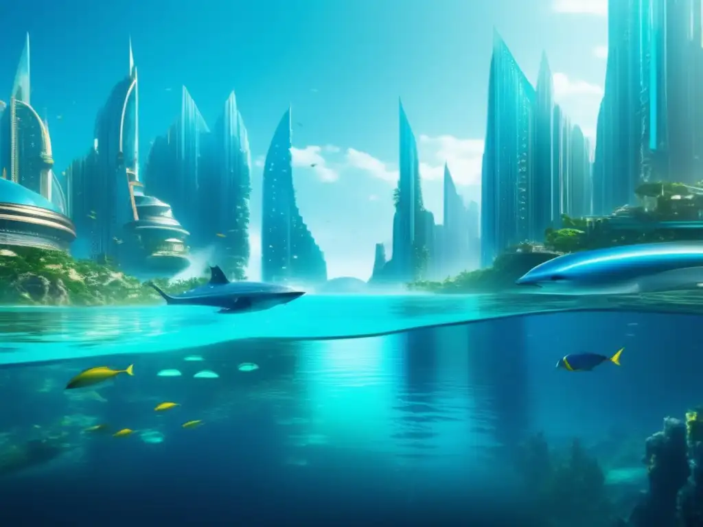 Descubriendo Atlantis: una ciudad submarina llena de misterio y belleza