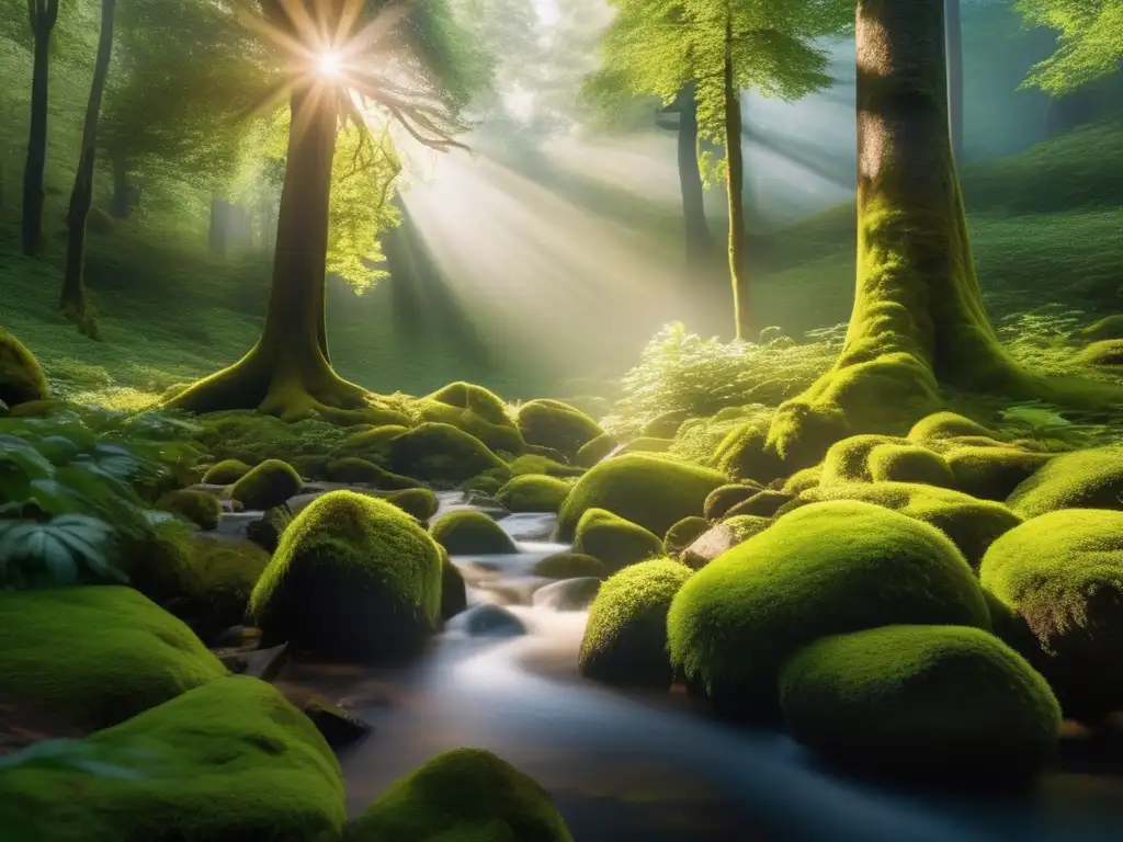 Meditación en la naturaleza: Un oasis de paz y conexión con la belleza natural