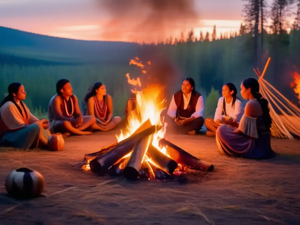 Fuego sagrado indígena en camping: ritual ancestral y conexión con la naturaleza