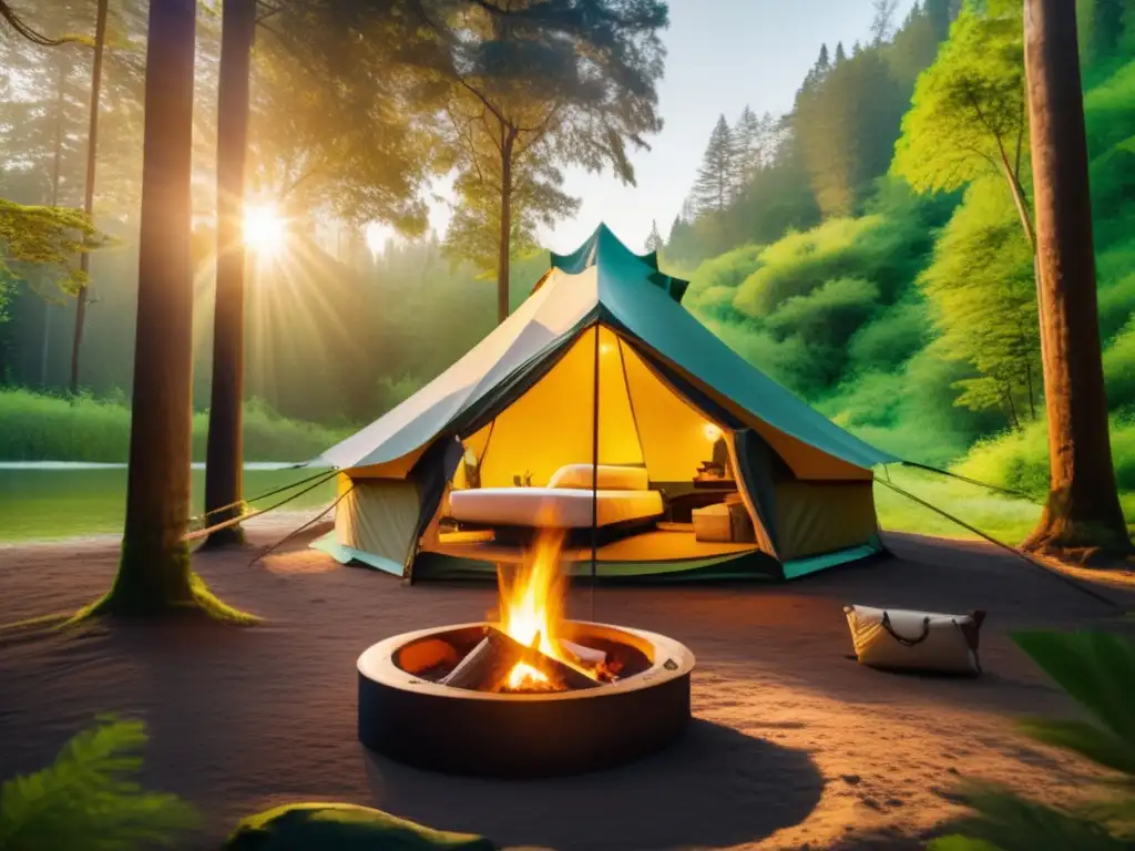 Camping en el bosque: Beneficios del camping para el bienestar