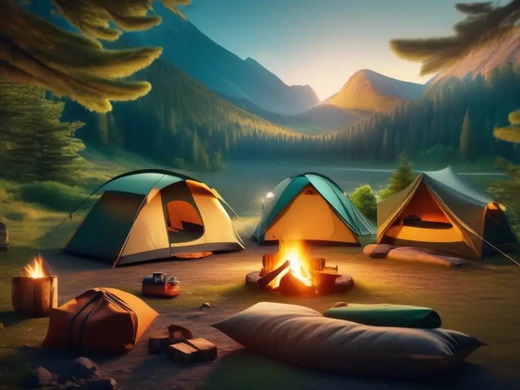 Campamento en el bosque: Beneficios del camping para la salud