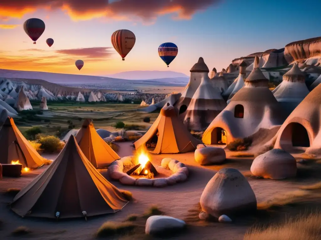 Senderismo en cuevas de Cappadocia