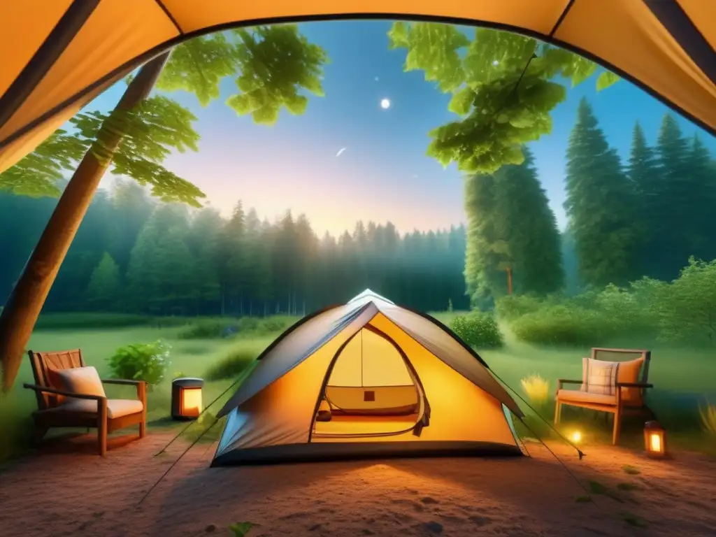 Camping con repelentes de insectos naturales