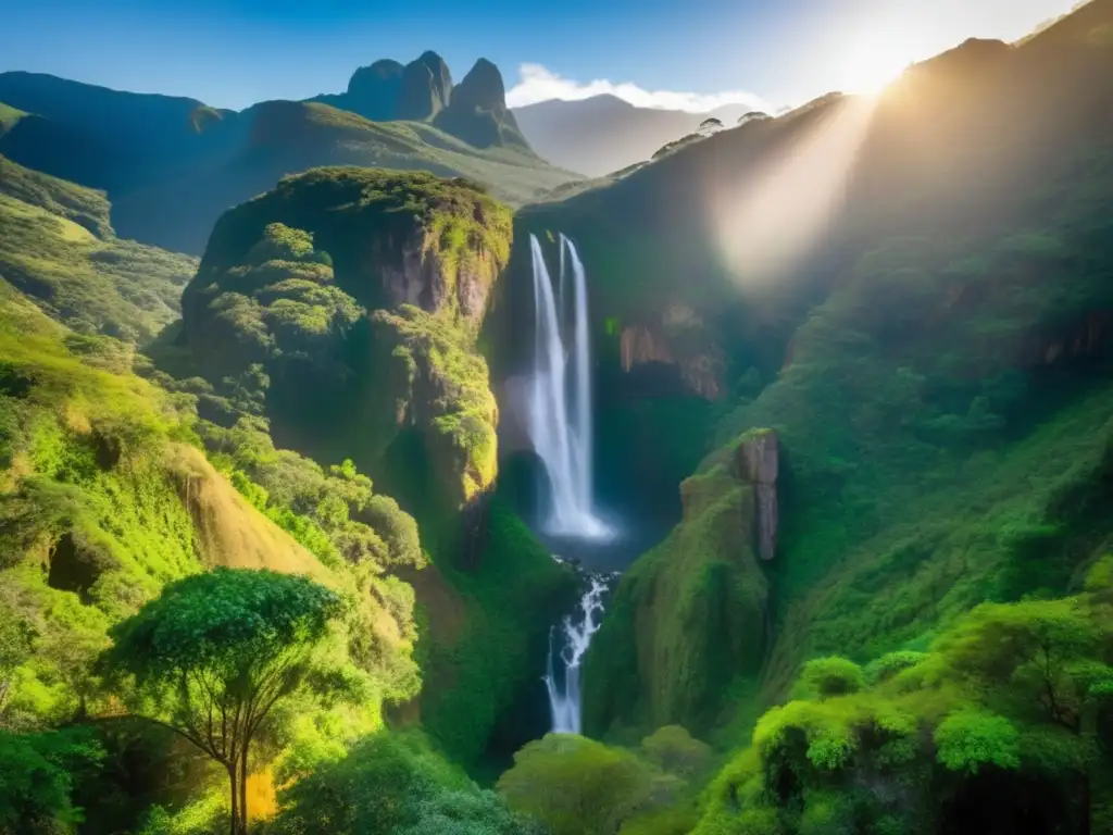 Cascada de Luz: senderismo y misterio en esta impresionante vista