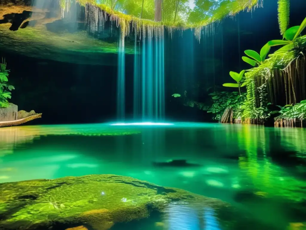 Cenote maya: naturaleza, historia y espiritualidad