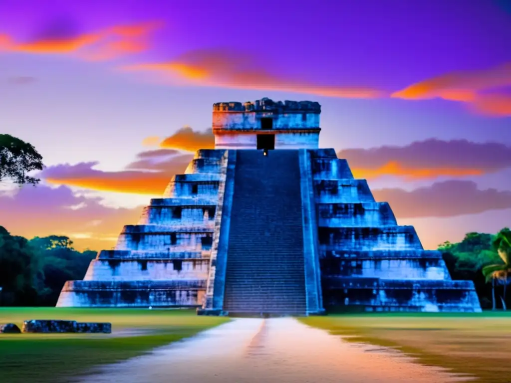 Descubriendo Chichen Itza: Senderismo y camping en la antigua ciudad con vistas panorámicas al atardecer