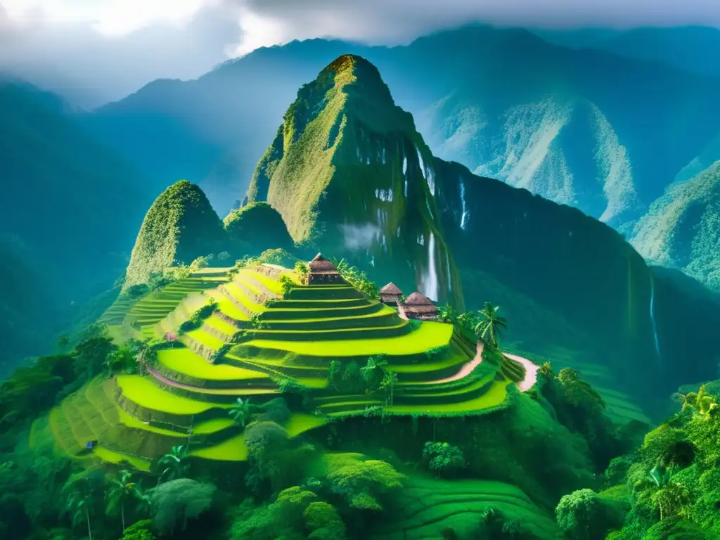 Senderismo en la Ciudad Perdida de Colombia: Vistas aéreas asombrosas revelan la majestuosidad de las ruinas antiguas en medio de la selva colombiana