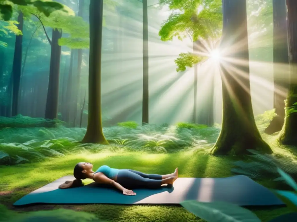 Yoga en el bosque: guía para principiantes