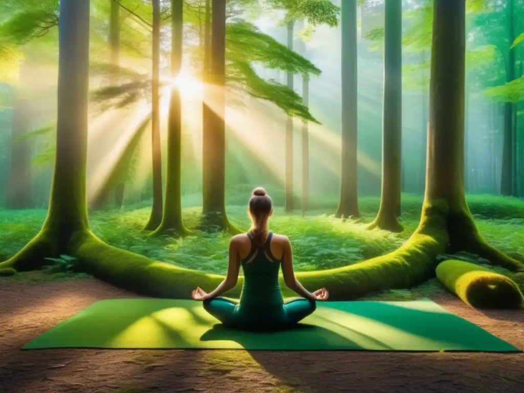 Yoga en el bosque: guía para principiantes