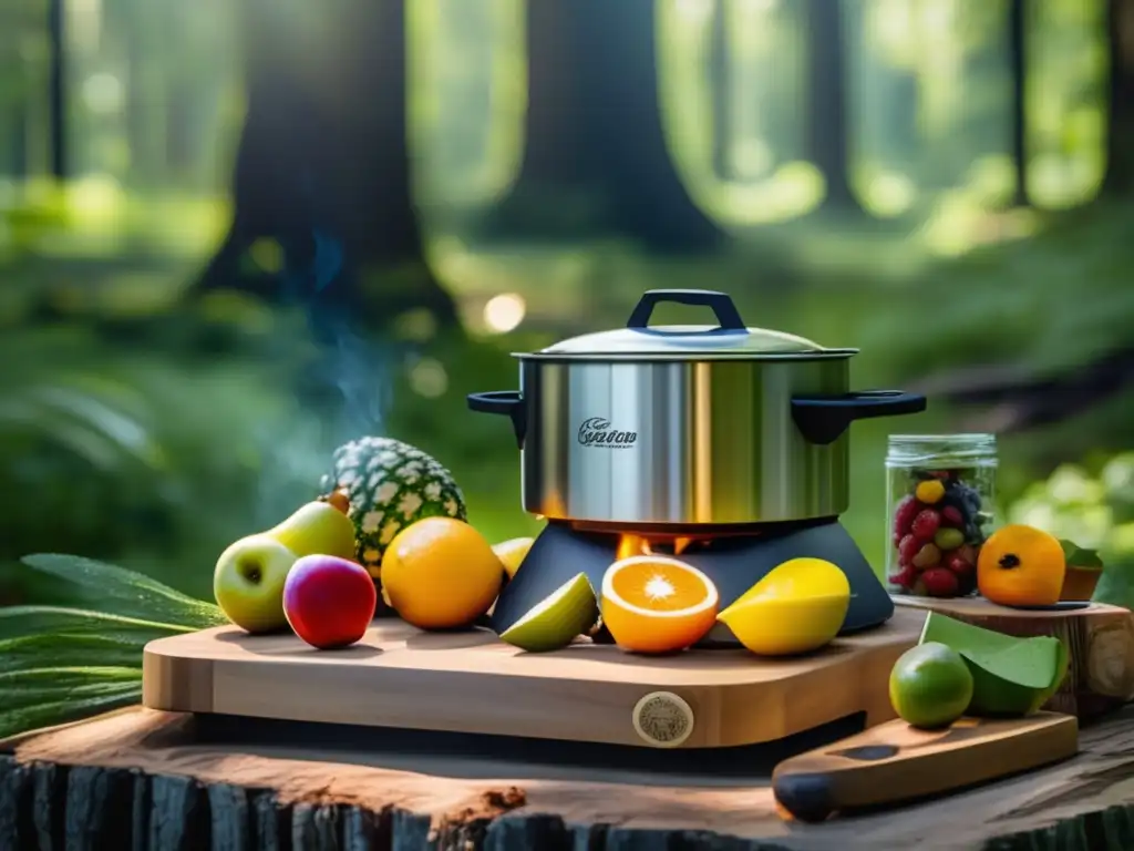 Preparación alimentos naturaleza: Guía campamento - Delicias culinarias en un paradisíaco entorno natural