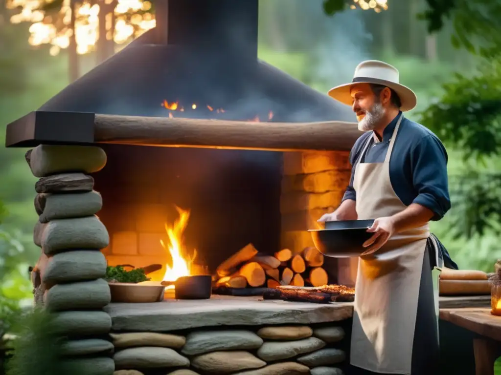 Cocina al aire libre: Consejos para una experiencia culinaria misteriosa y encantadora en un entorno forestal