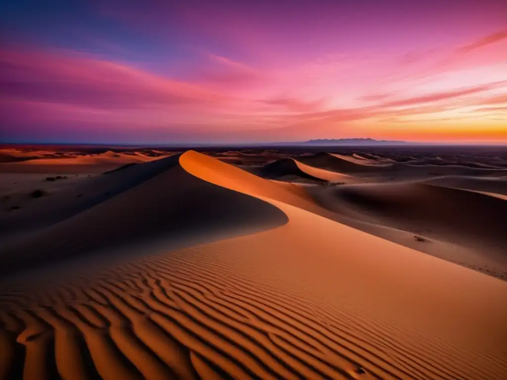 Meditación en el desierto: conexión profunda