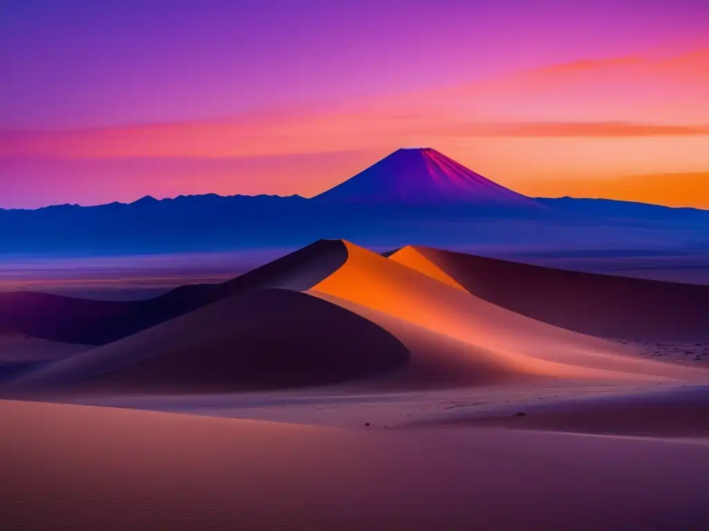 Guía de acampada en el Desierto de Atacama: paisaje dorado, dunas altas y cactus misterioso