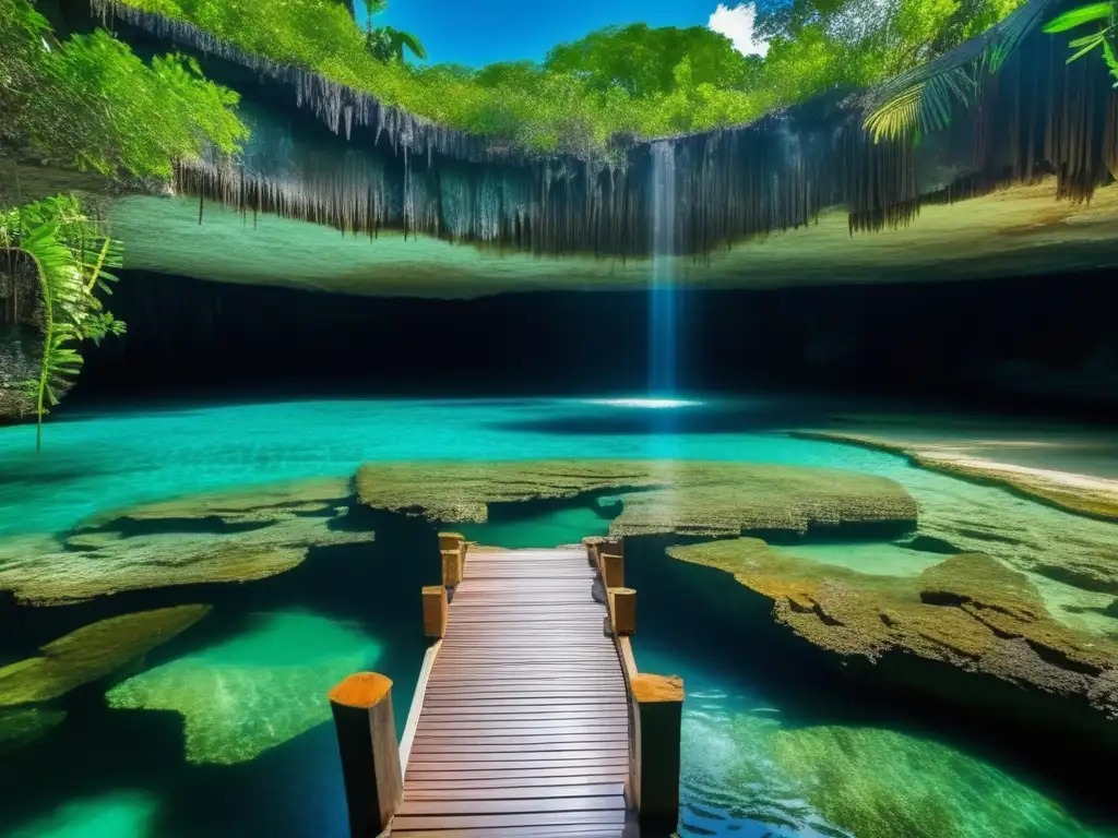 Senderismo en cenotes mayas: conexión espiritual y viaje en el tiempo