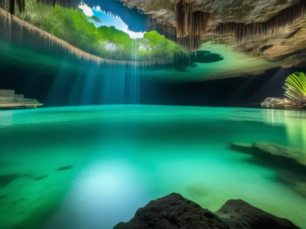 Senderismo en cenotes mayas: conexión espiritual y viaje en el tiempo