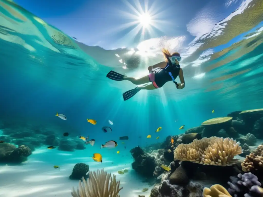 Snorkeling con brújula: descubre el paraíso submarino turquesa, vibrante y lleno de vida marina