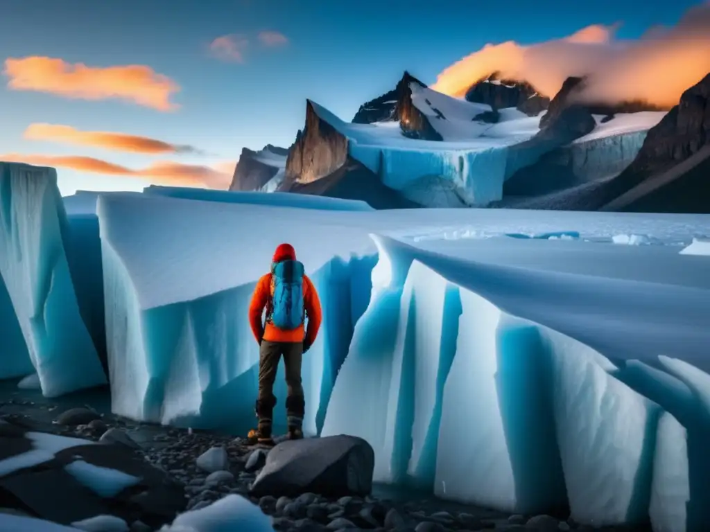 Senderismo glaciar: Espiritualidad y majestuosidad en la serenidad del hiker