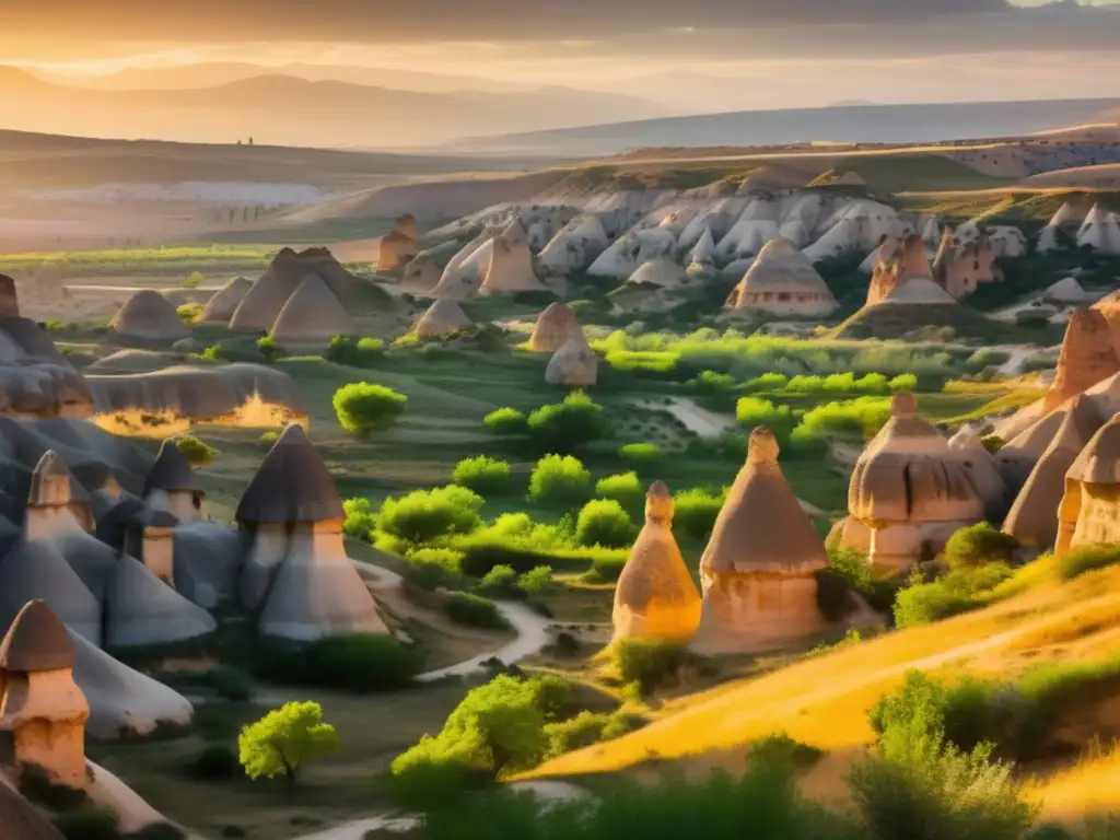 Senderismo en cuevas de Cappadocia