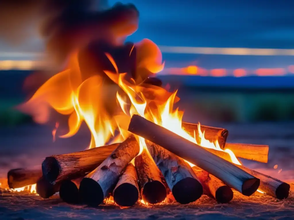 Técnicas fotográficas: captura fuego nocturno con pasión