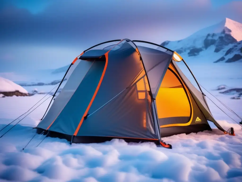 Innovación en equipo de acampada en condiciones extremas: hightech tent, silla ergonómica, gadgets innovadores