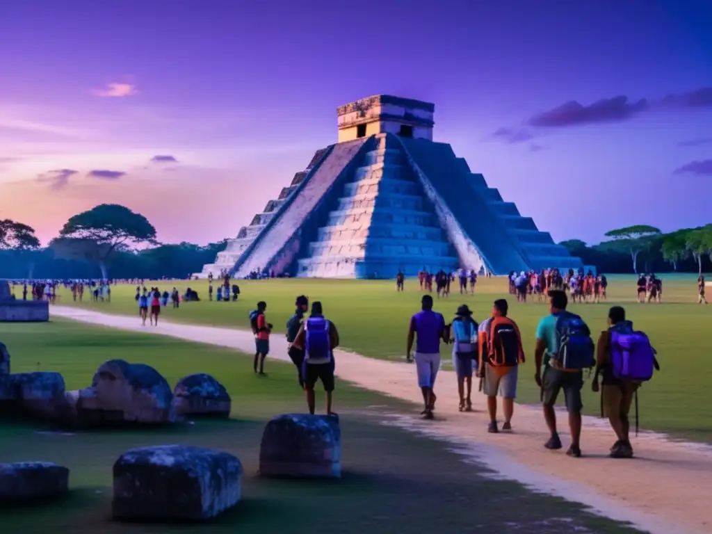 Descubriendo Chichen Itza: Senderismo y camping en ruinas mayas-