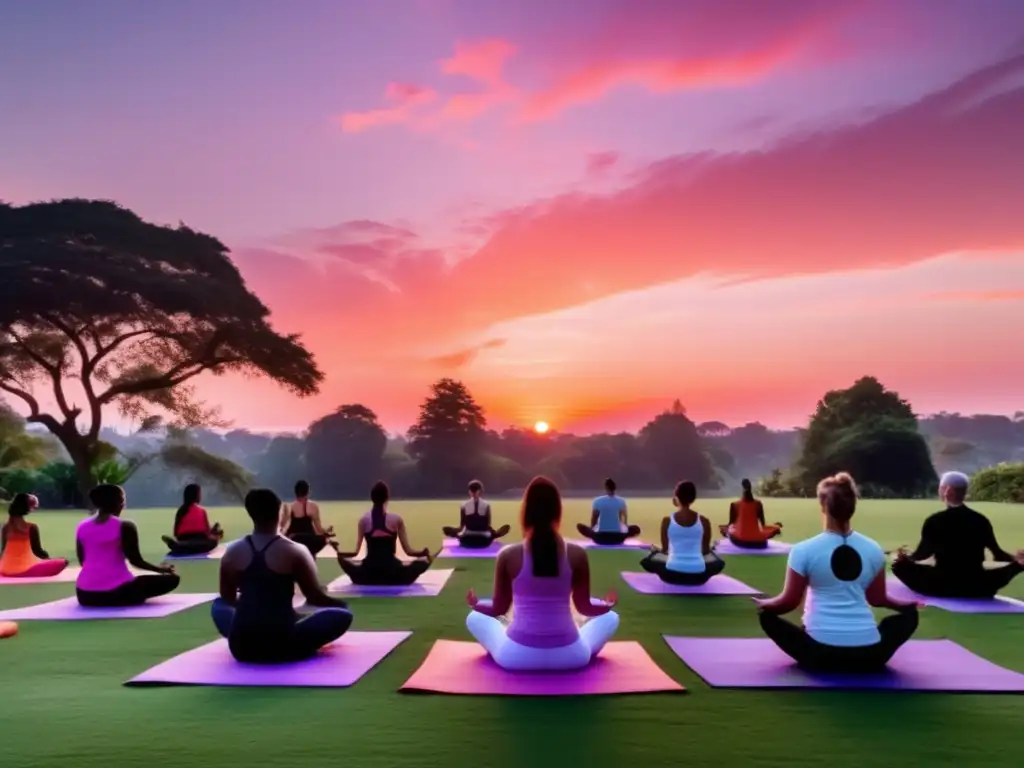 Yoga al aire libre: ejercicios y flexibilidad