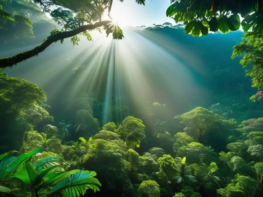 Imagen impactante: Selva Amazónica en Brasil, naturaleza exuberante, belleza y misterio