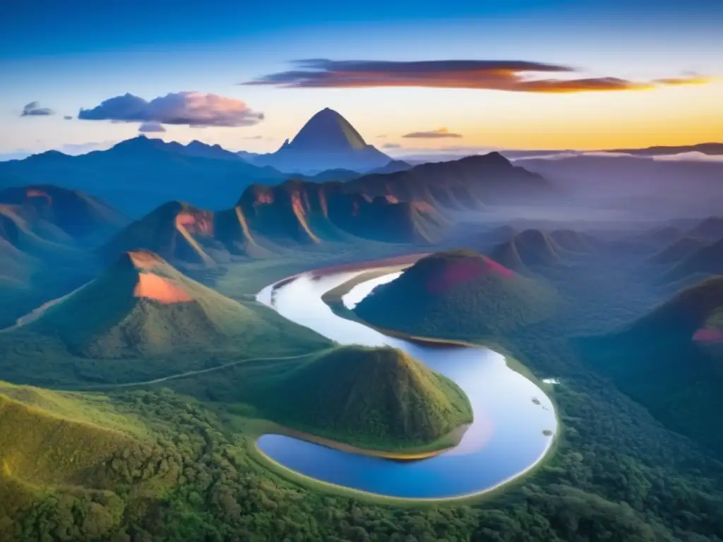 Descubriendo la belleza del Parque Nacional Madidi durante el atardecer