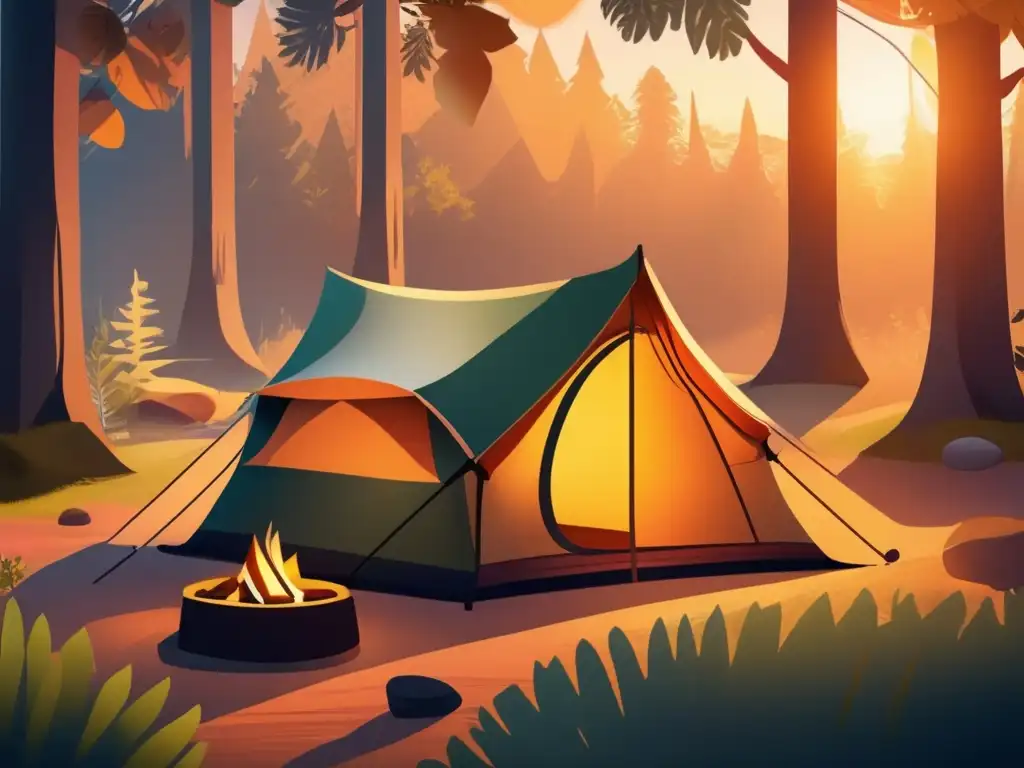 Campamento tranquilo y hermoso en área natural protegida: Beneficios del camping en áreas naturales protegidas