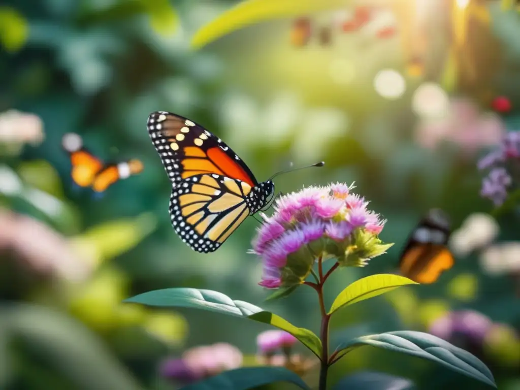 Un jardín de mariposas: rituales y transformaciones en naturaleza