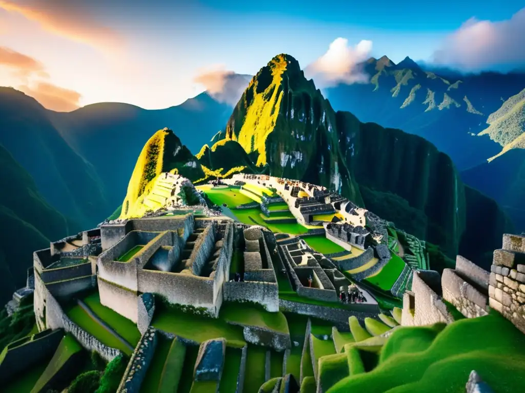 Senderismo en los Andes: Lugares sagrados y bellezas naturales en Machu Picchu al amanecer