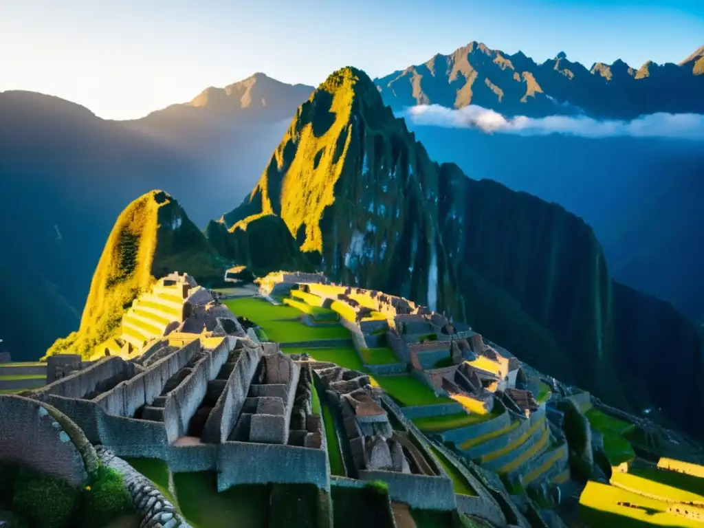 Senderismo en Machu Picchu: La belleza mística de esta antigua ciudadela inca al amanecer