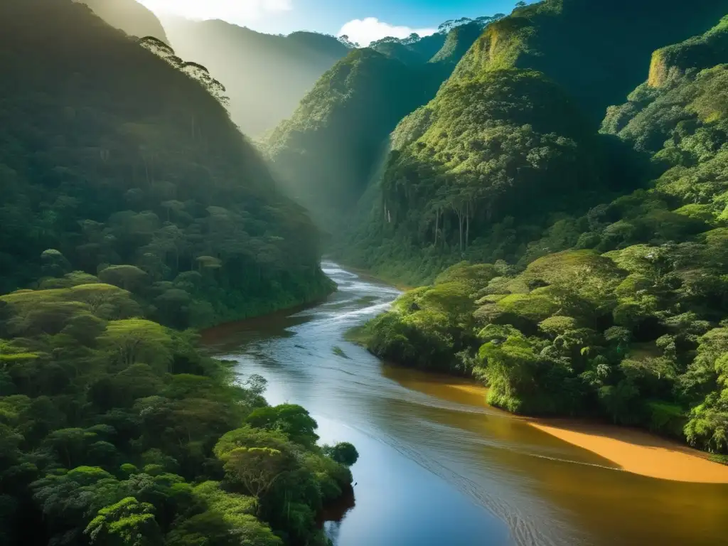 Descubriendo la belleza del Parque Nacional Madidi: una imagen 8k ultradetallada captura la magia de la exuberante selva boliviana