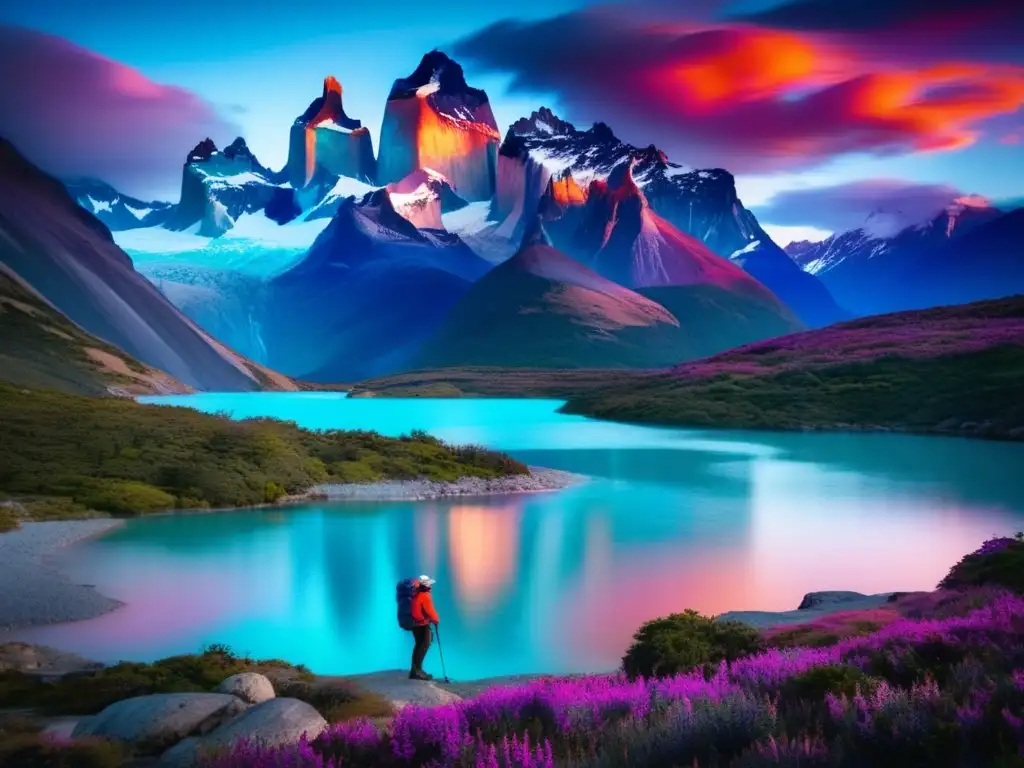 Parque Nacional Torres del Paine al atardecer: Importancia del camping sostenible