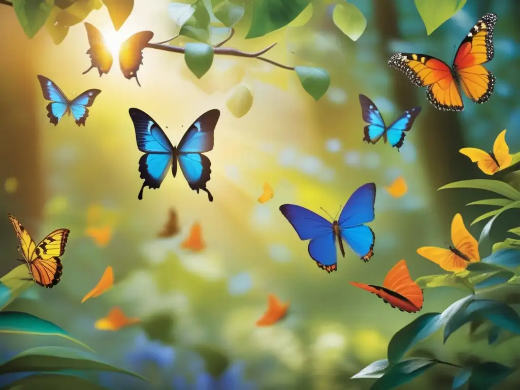 Rituales de transformación: mariposas y naturaleza