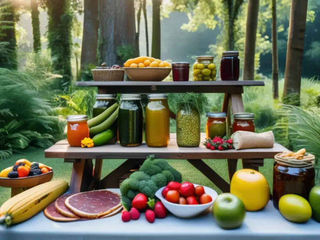 Consejos de conservación de alimentos al aire libre