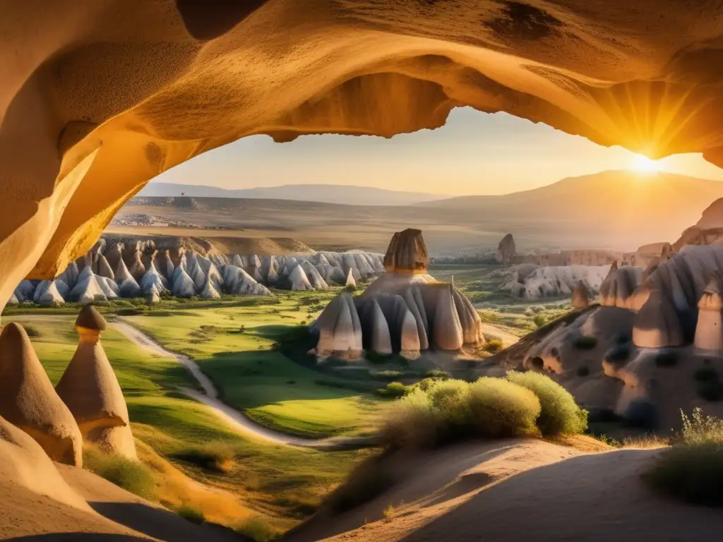 Senderismo en cuevas de Cappadocia