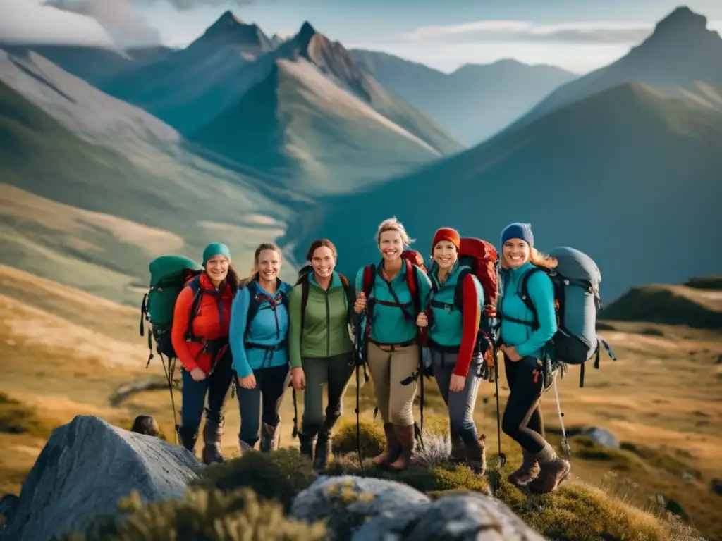 Mujeres empoderadas en la naturaleza con técnicas de supervivencia