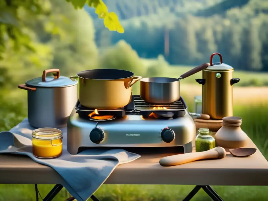 Recetas de repostería al aire libre en camping