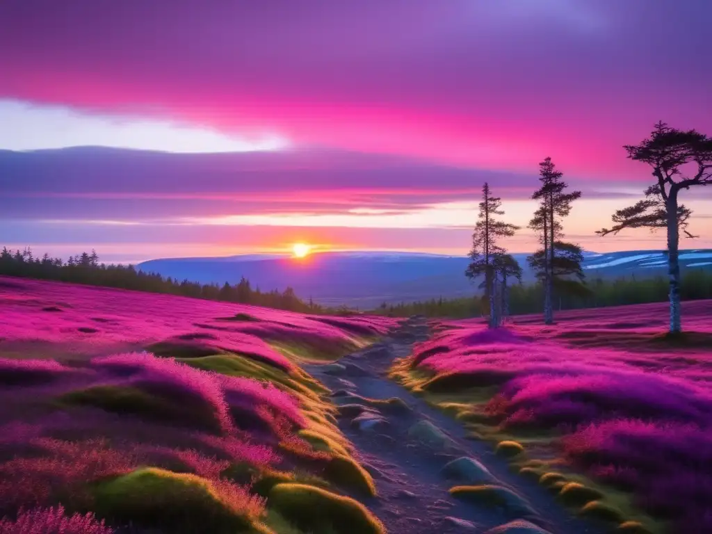 Paisaje sagrado Sami en Escandinavia: Senderismo en la naturaleza divina