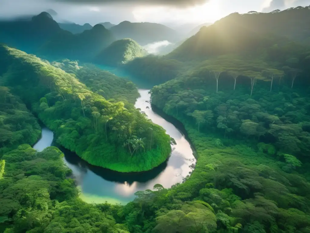 Impacto del turismo en la naturaleza: una imagen impresionante de 8k que muestra la contradicción entre el desarrollo turístico y la belleza natural