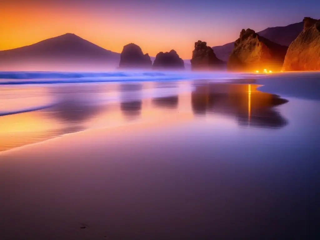 Playa de las Almas: Acampada y misterio en atardecer cautivador