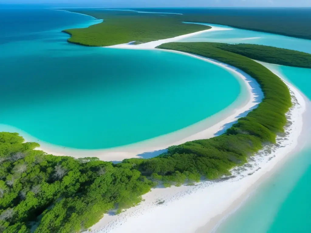 Un paraíso natural en Reserva de la Biosfera Sian Ka'an, México: playas vírgenes, manglares, arrecifes de coral y vida marina