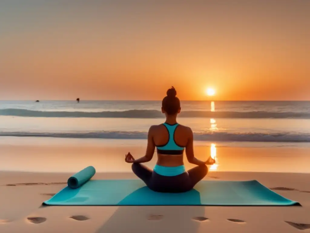 Practicando yoga en la playa: Beneficios y tranquilidad