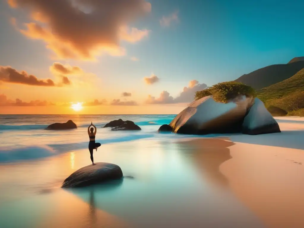 Yoga en la playa: Consejos y conexión con la naturaleza