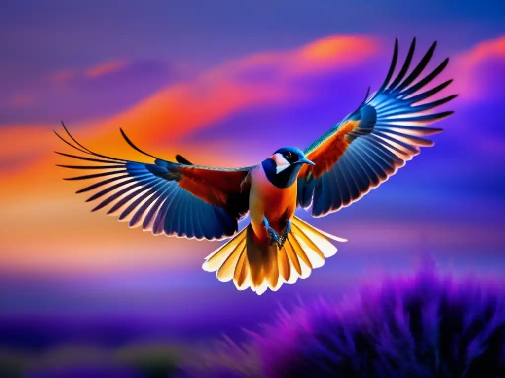 Fotografía de aves en movimiento: majestuosidad, colores vibrantes, elegancia y misterio