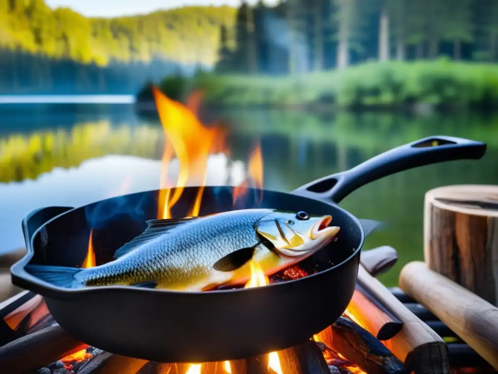 Preparación de pescado fresco en acampada: Guía completa